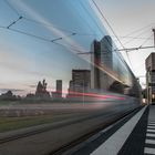 Düsseldorf Medienhafen von hinten