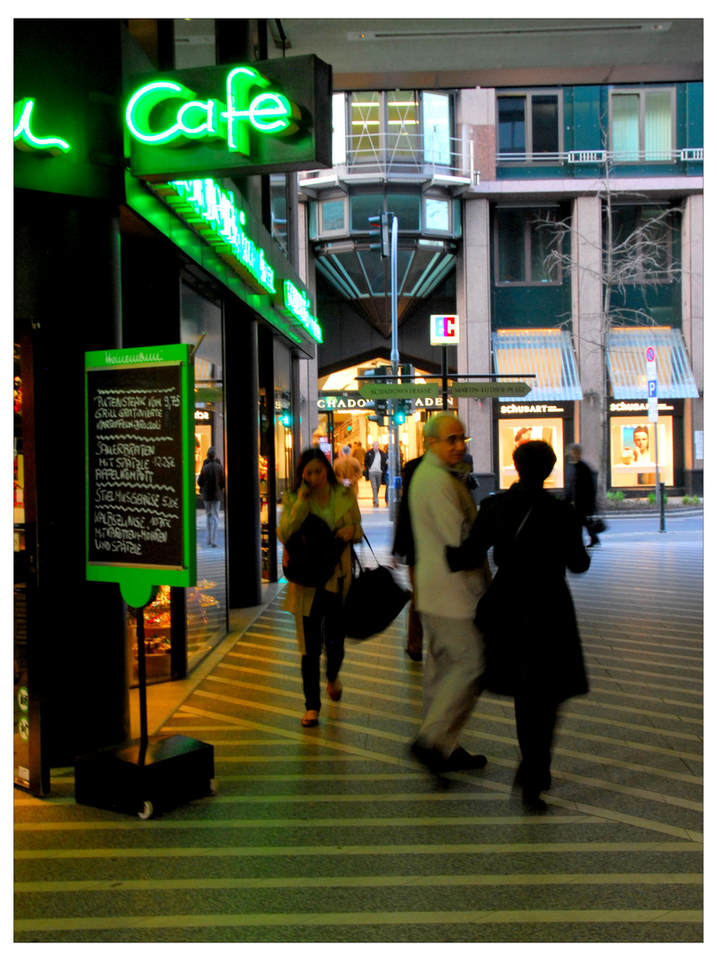 Düsseldorf, nuestra cafetería preferida (unser Lieblingscafe)