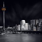 Düsseldorf Panorama Hafen