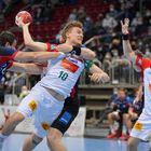 Duesseldorf, PSG Bank Dome , 1. Handball Bundesliga, BHC vs. SC Magdeburg, 18.12.2021.