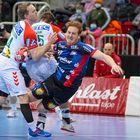 Duesseldorf, PSG Bank Dome , 1. Handball Bundesliga, BHC vs. SC Magdeburg, 18.12.2021.