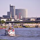 Düsseldorf Rhein Juni 2019 