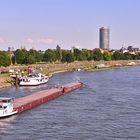 Düsseldorf Rhein Juni 2019 