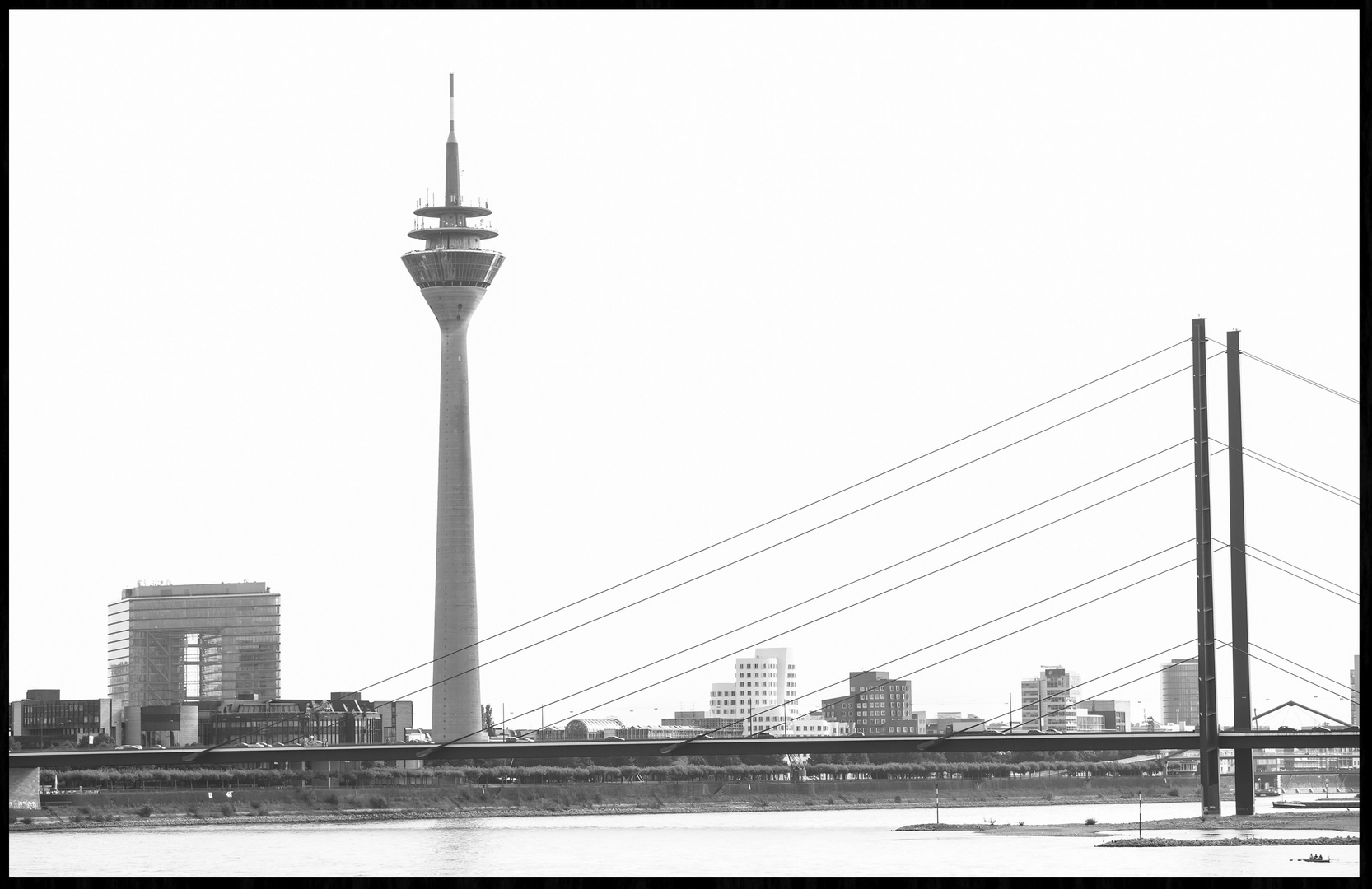 Düsseldorf Rheinbrücke