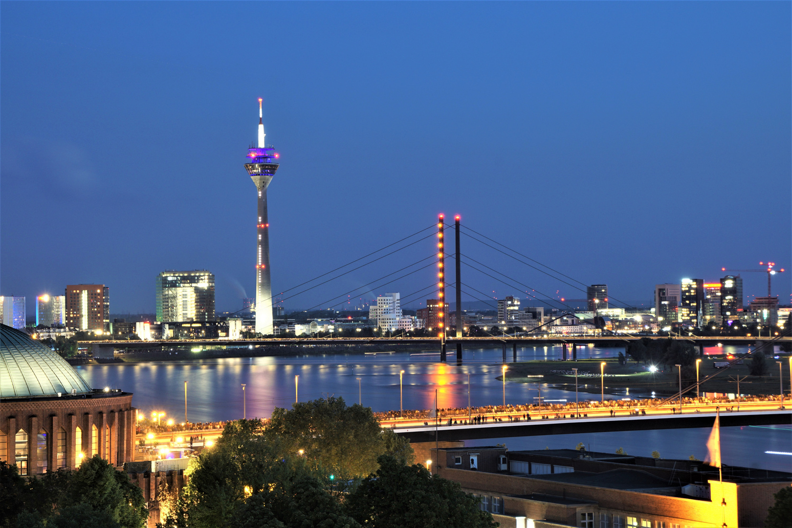 Düsseldorf Rheinpanorama