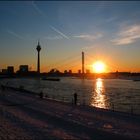 Düsseldorf - Rheinuferpromenade