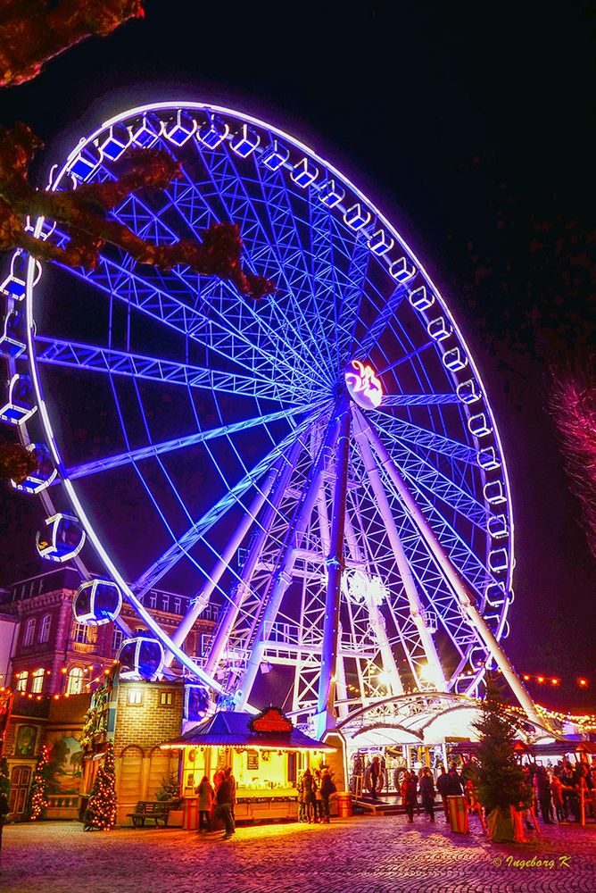 Düsseldorf - Riesenrad - Eingang