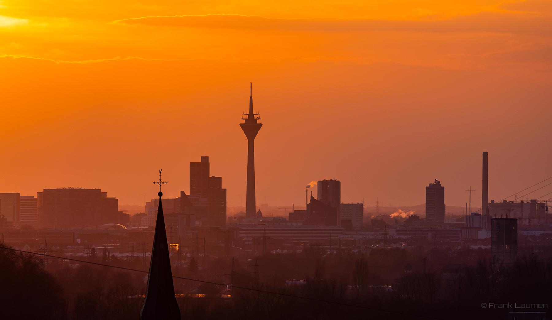 Düsseldorf Skyline