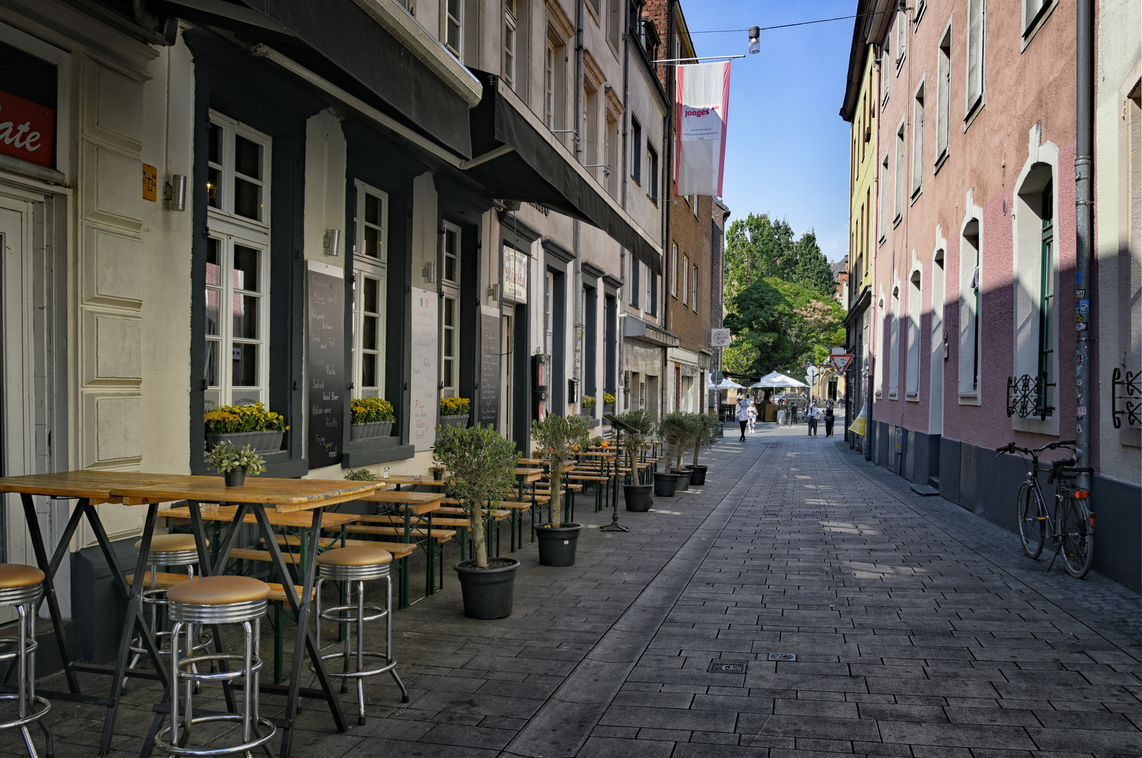 Düsseldorf so kennt man es nicht