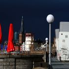 Düsseldorf Stadtansicht mit Blick auf die Altstadt