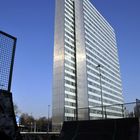 Düsseldorf - Thyssen-Krupp Hochhaus mit Halfpipe