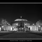 Düsseldorf Tonhalle bei Nacht