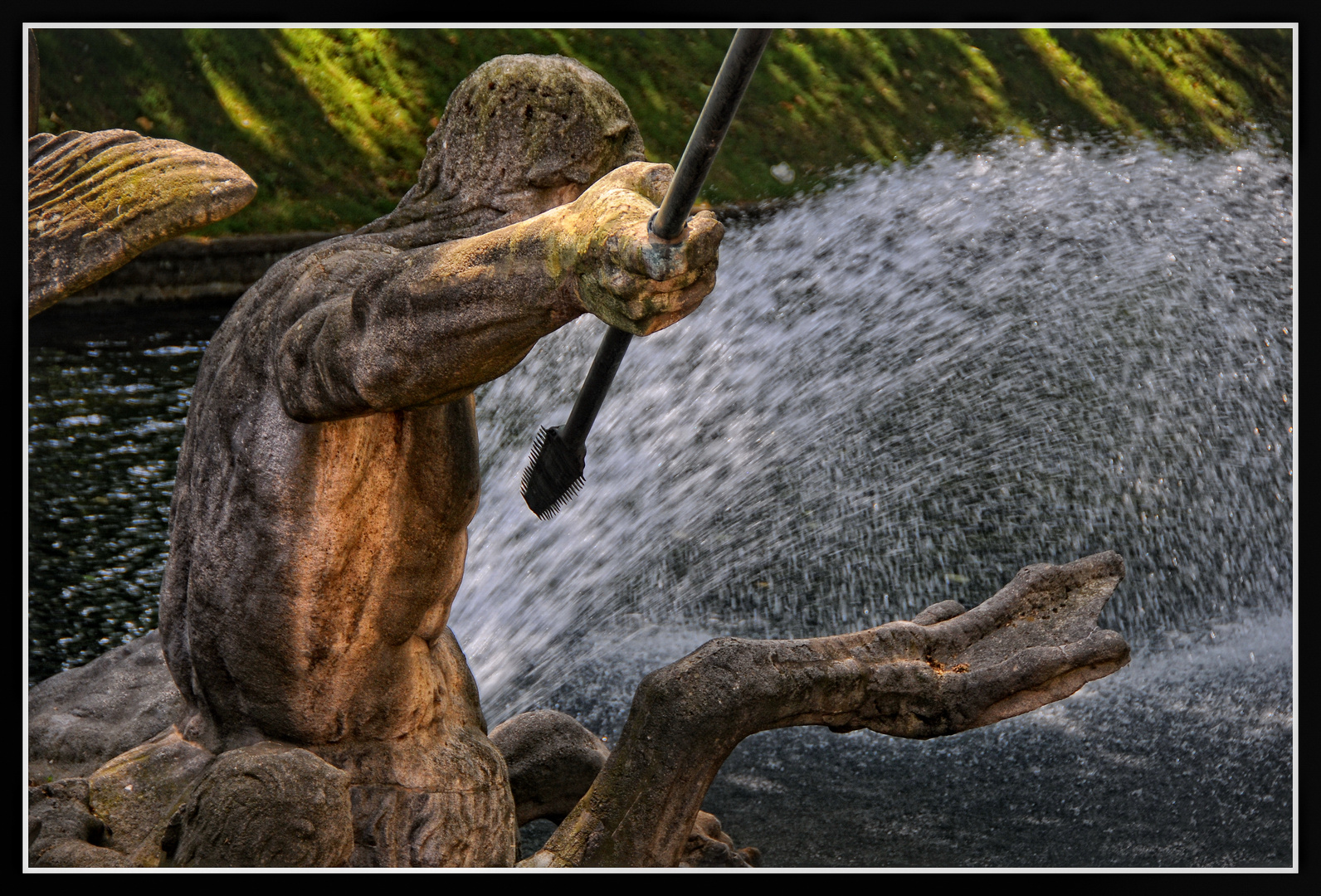 Düsseldorf -  Triton-Brunnen am Kö-Graben