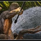 Düsseldorf -  Triton-Brunnen am Kö-Graben