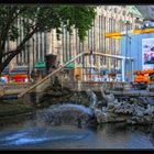 Düsseldorf : Tritonenbrunnen am Kö-Graben II