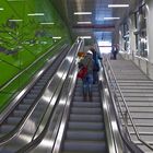 Düsseldorf - U-Bahn Treppe Graf-Adolf-Straße