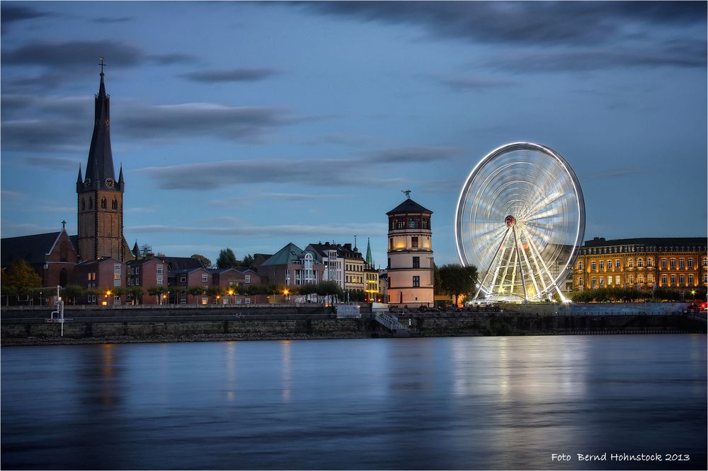 Düsseldorf von der anderen Seite ...