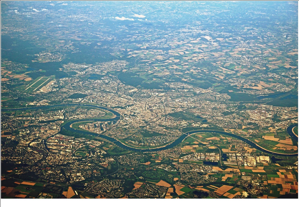 Düsseldorf von oben