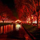 Düsseldorf---Weihnachtbeleuchtung  am Kö-Graben