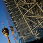 Düsseldorf zur blauen Stunde