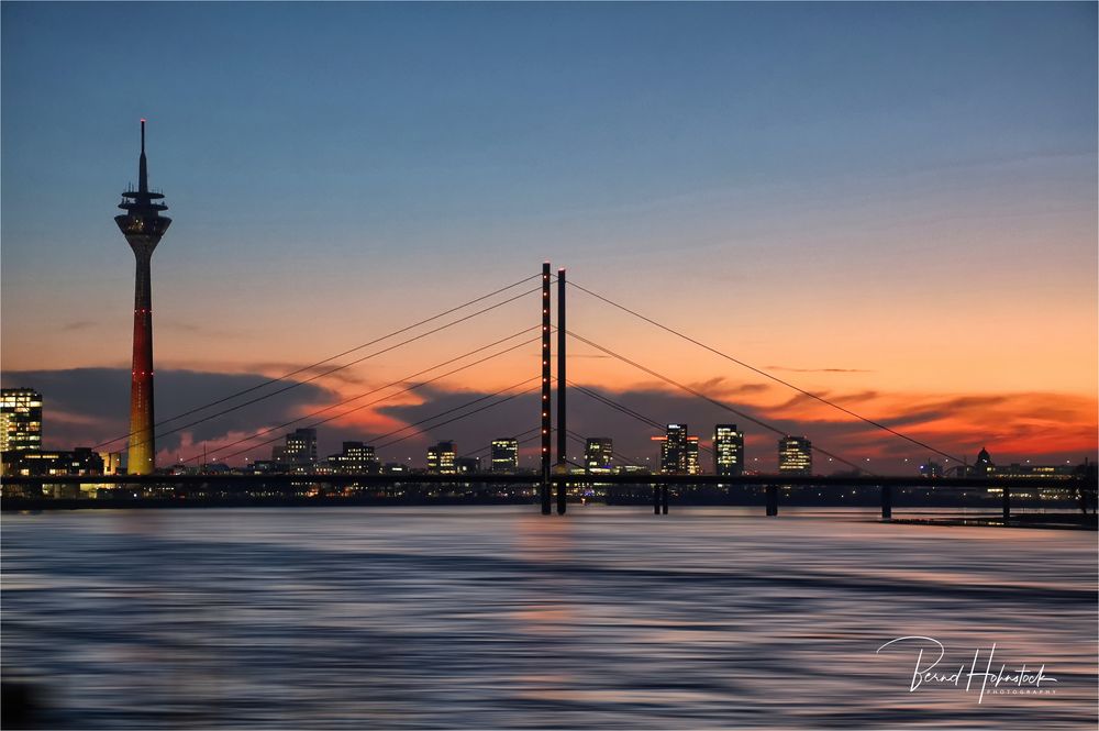 Düsseldorf zur kalten Jahreszeit .....