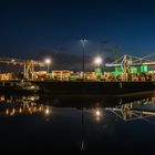 Düsseldorfer Container-Hafen