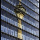 Düsseldorfer Funkturm im Stadttor