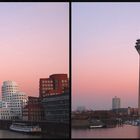 Düsseldorfer Hafen im Dezember