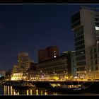 Düsseldorfer Medienhafen bei Nacht II