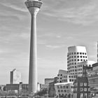 Düsseldorfer Medienhafen sw