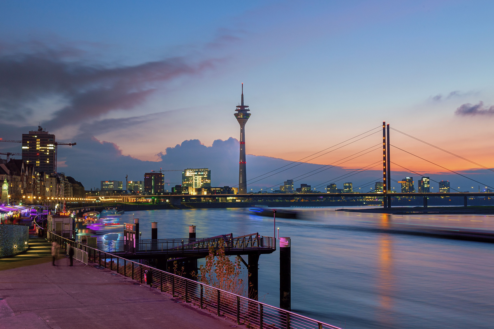 Düsseldorfer Rheinpromenade