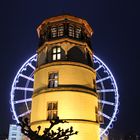 Düsseldorfer Schlossturm + Riesenrad