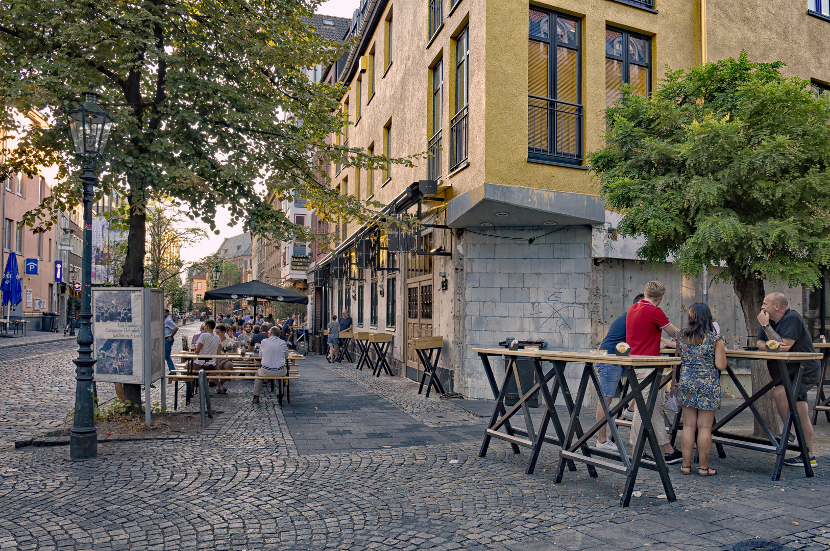 Düsseldorfer Szene Eiskeller Bereich 