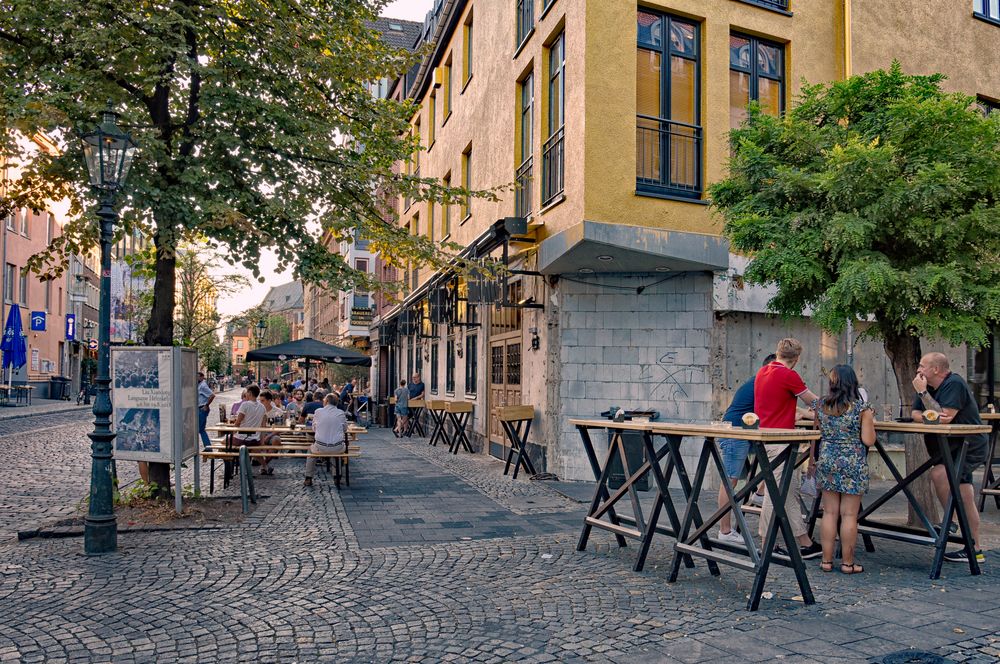 Düsseldorfer Szene Eiskeller Bereich 