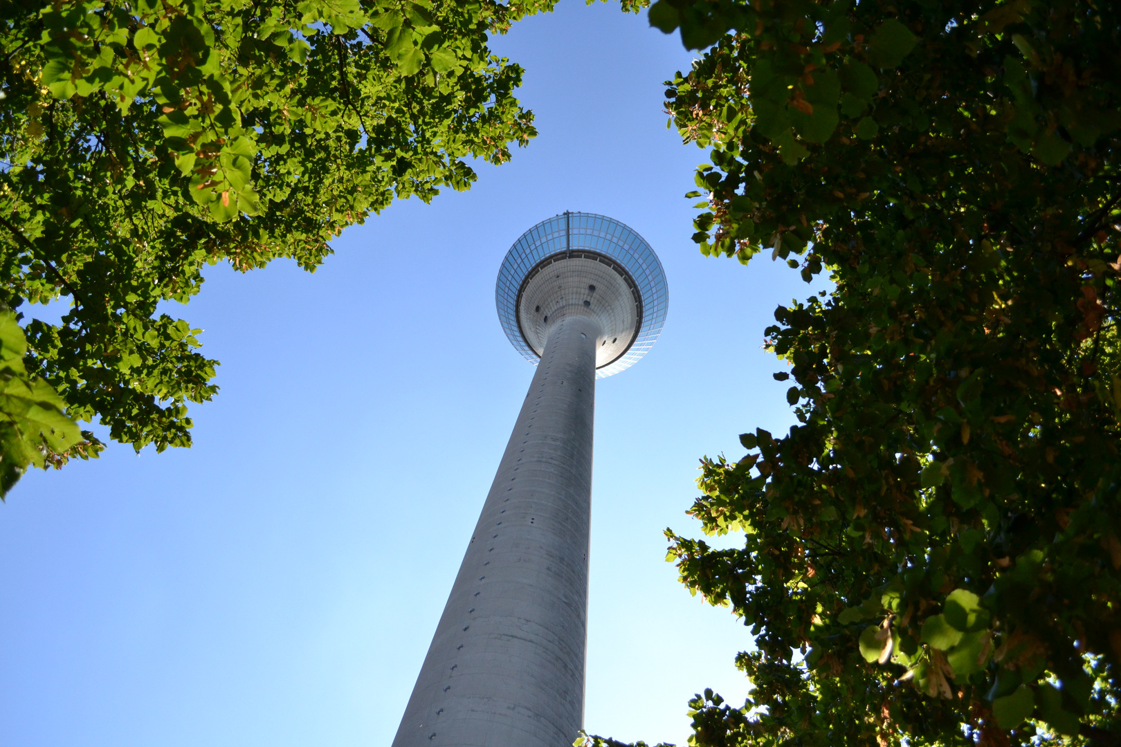 Düsseldorfs Rheinturm