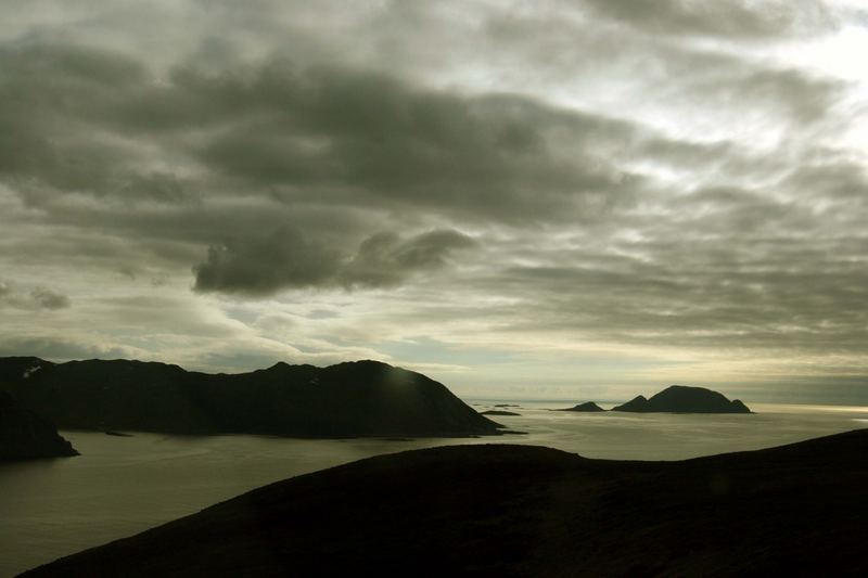 Düstere Stimmung am Nordkap