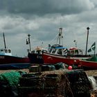 Düstere Stimmung im Hafen