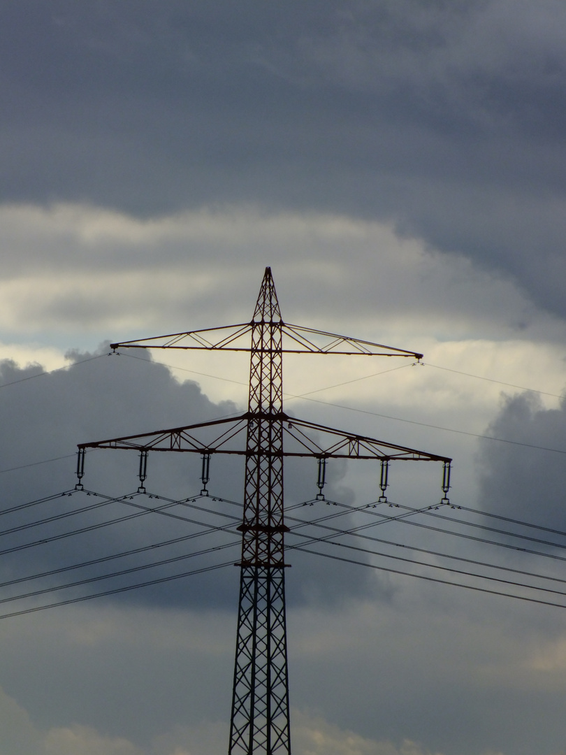 Düstere Wolken