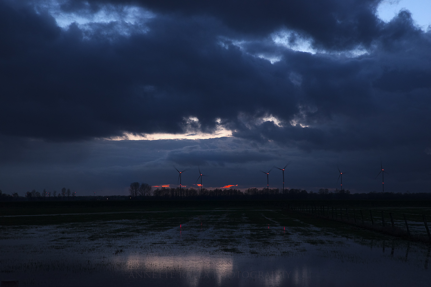 Düstere Wolken