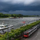 Düstere Wolken über nachhaltigen Transportmitteln...