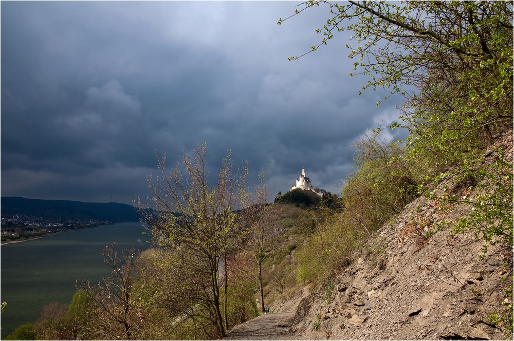 Düstere Wolkenstimmung ...