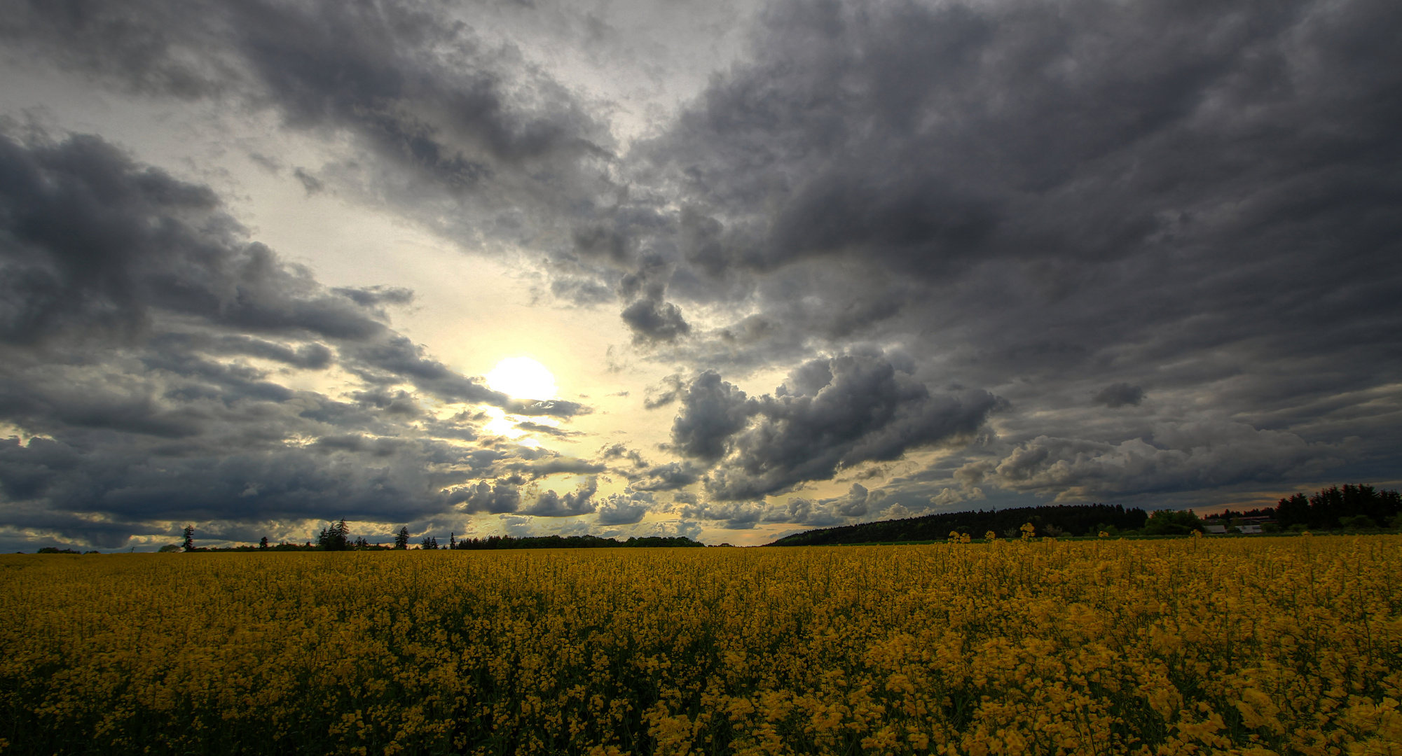 Düstere Wolkenstimmung