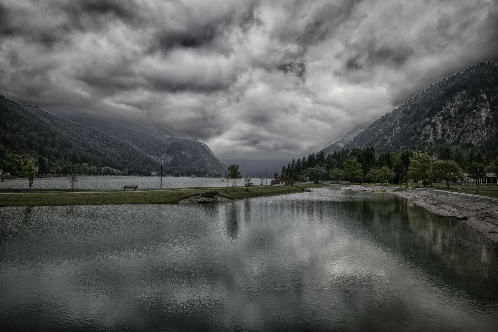 Düsterer Achensee