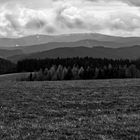 Düsterer Blick auf den Feldberg…