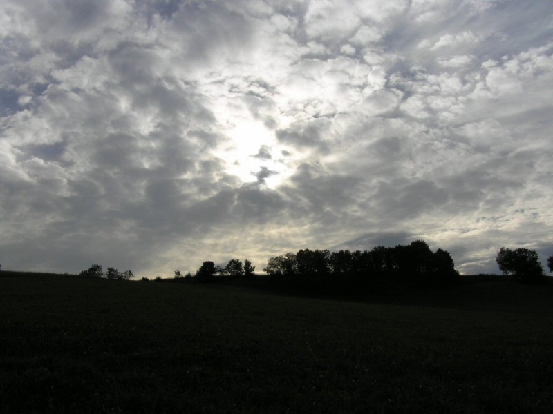 düsterer Himmel