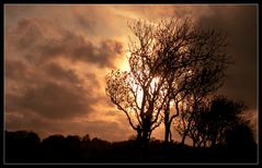 Düsterer Himmel