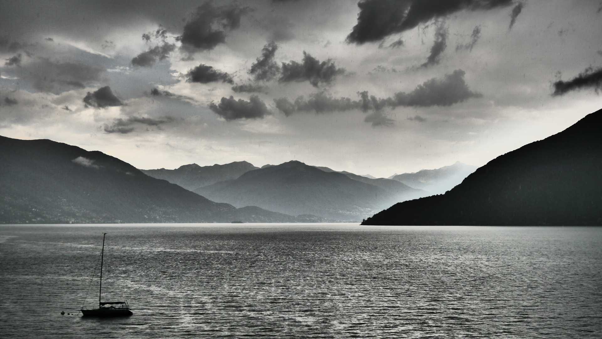 düsterer Lago Maggiorre