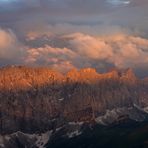 Düsterer Sonnenaufgang im Karwendel #1