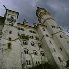 Düsteres Schloss Neuschwanstein