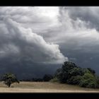 Düsteres Wolkenspiel